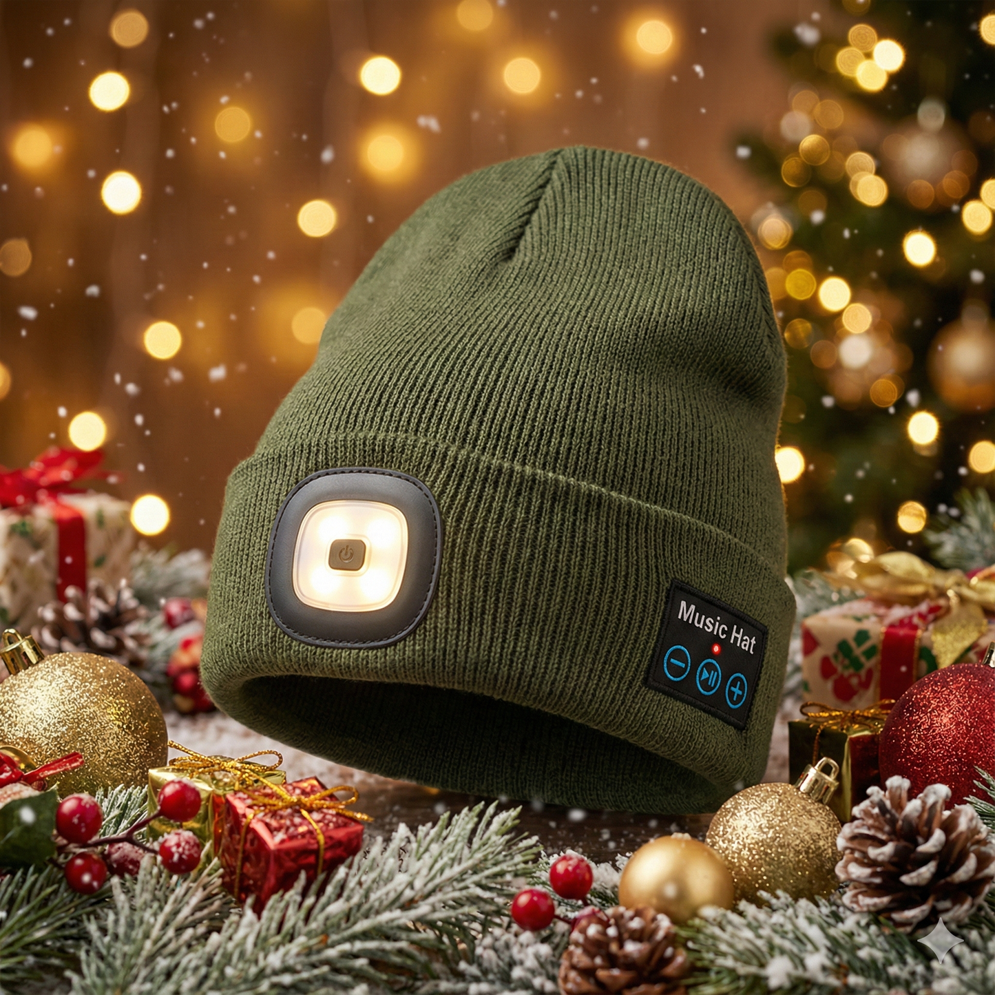LumaSound™ 3-in-1 LED Bluetooth Beanie