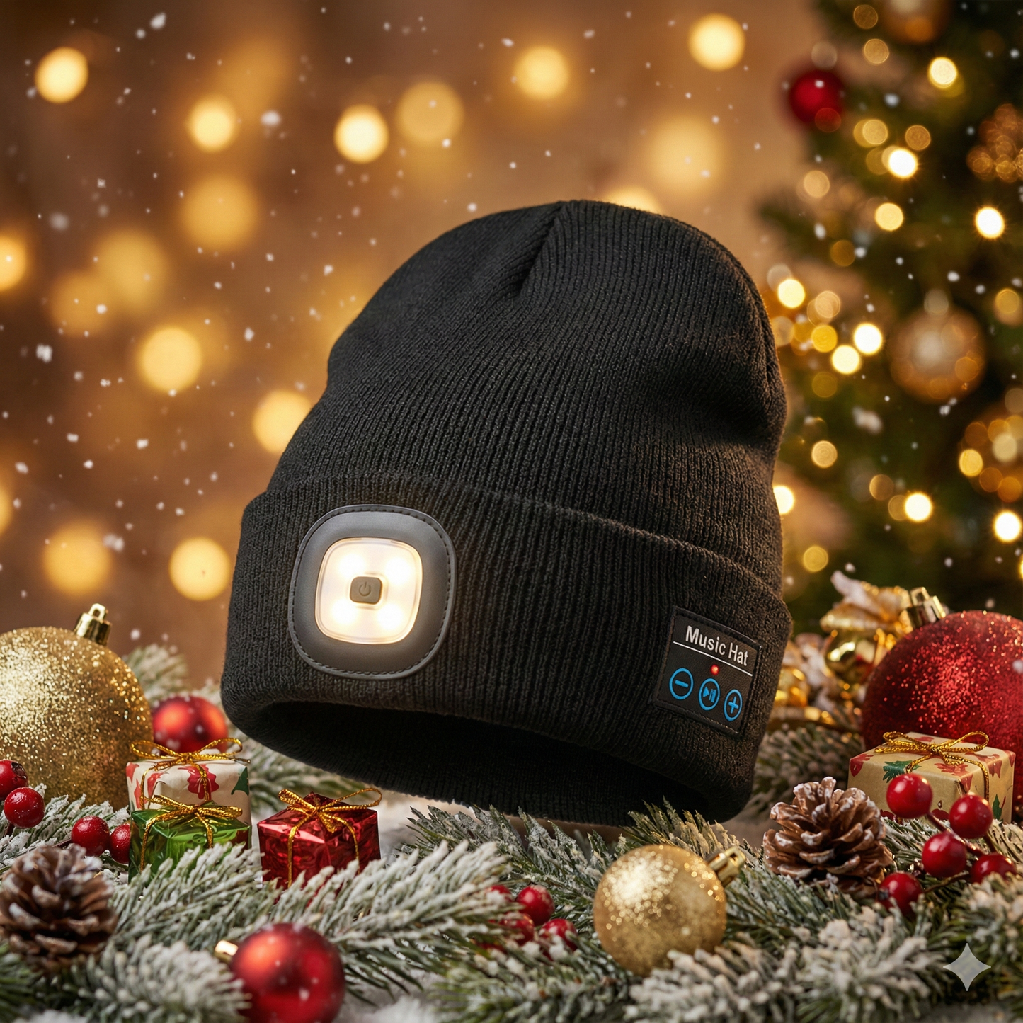 LumaSound™ 3-in-1 LED Bluetooth Beanie