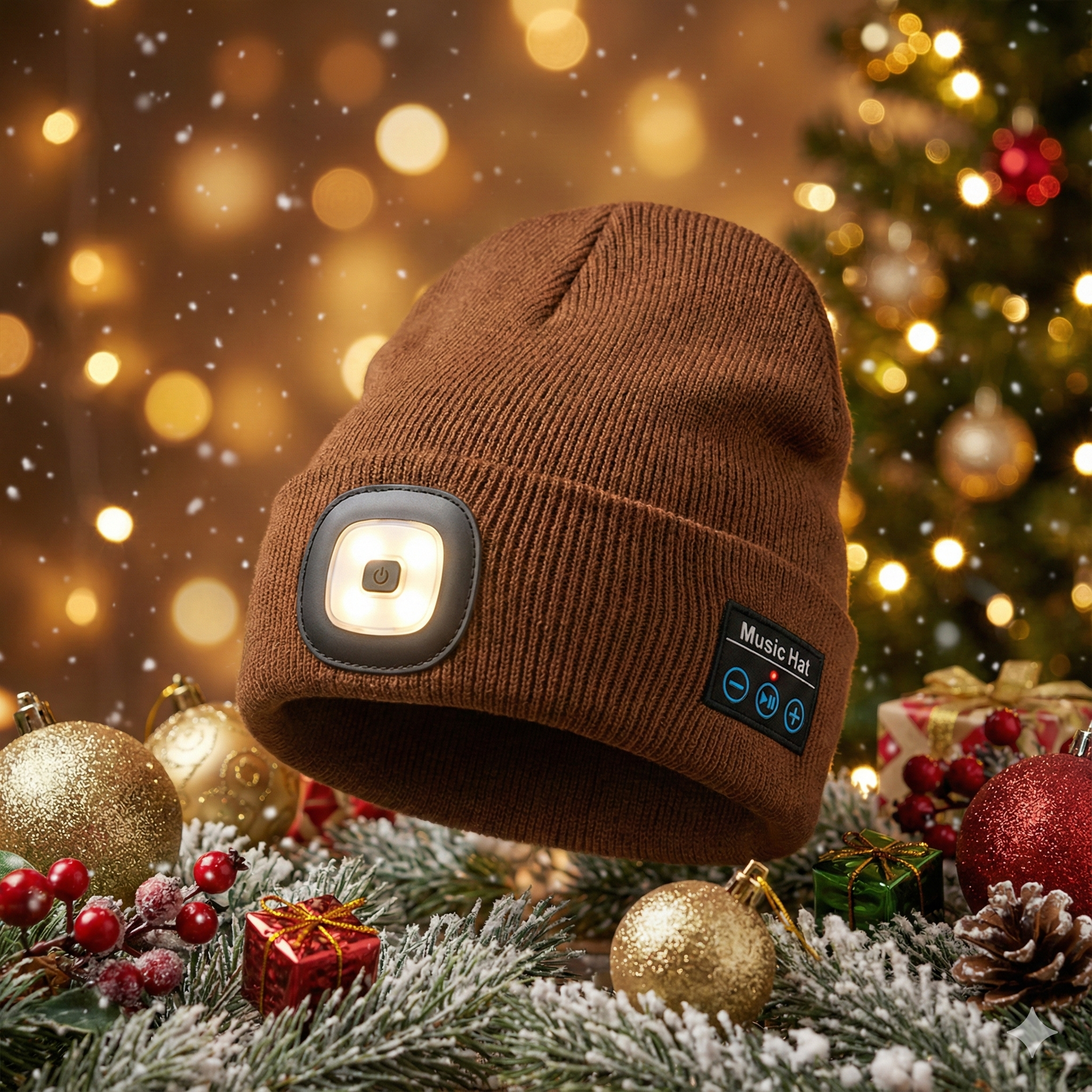 LumaSound™ 3-in-1 LED Bluetooth Beanie