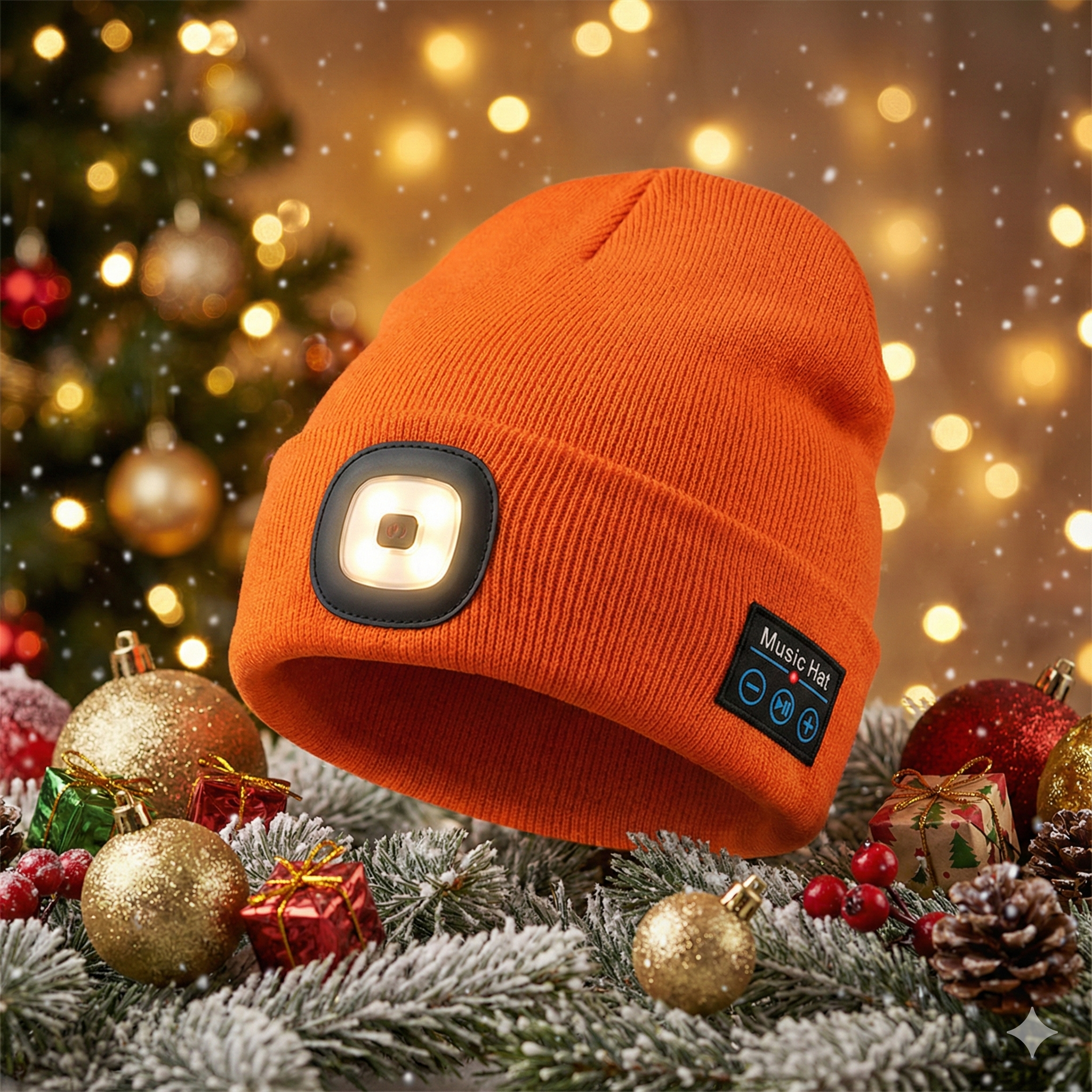 LumaSound™ 3-in-1 LED Bluetooth Beanie